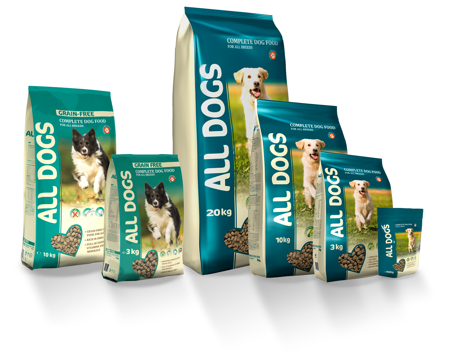 Danish high quality dog food ALL DOGS Aller Petfood